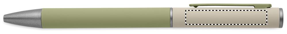Recycled alu twist ball pen clip right handed 77