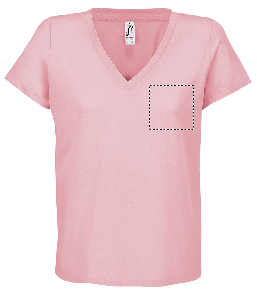 REGENT V T-SHIRT WOMEN chest ax