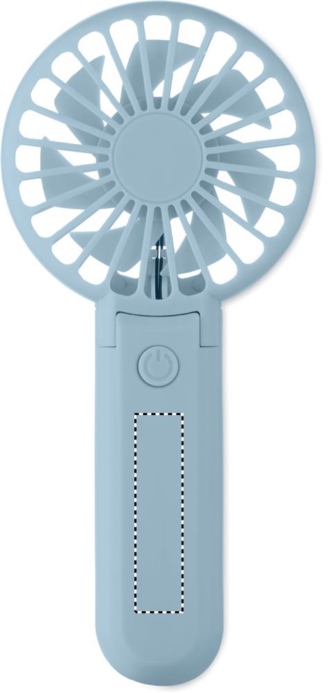 Portable foldable fan handle 66