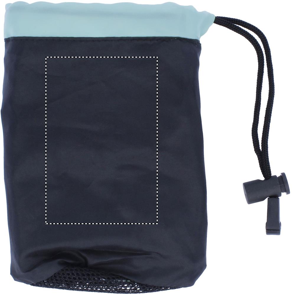 Sport towel in nylon pouch pouch 04
