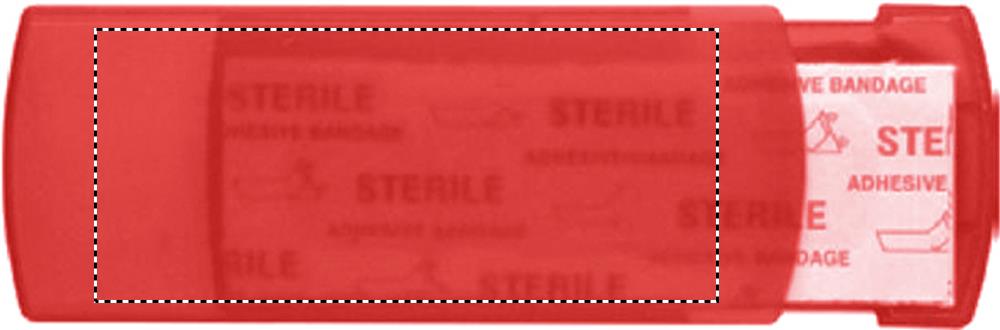 Container with plasters top pd 25