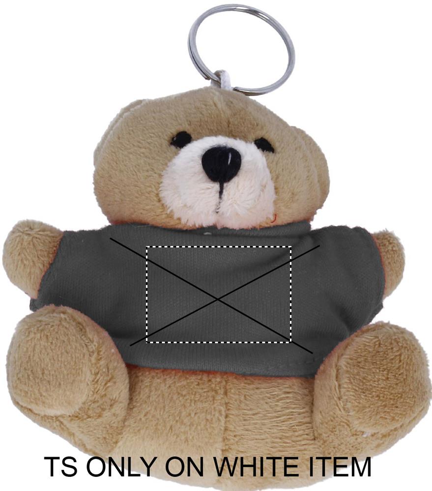 Teddy bear key ring front ts 07