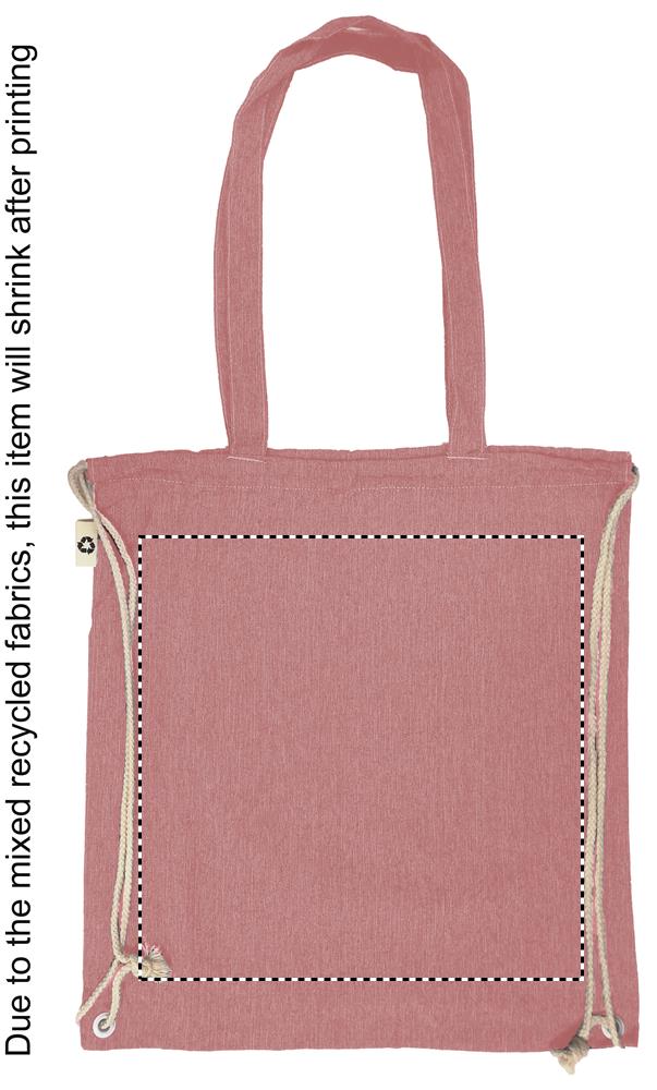 140gr/m² recycled fabric bag front 05