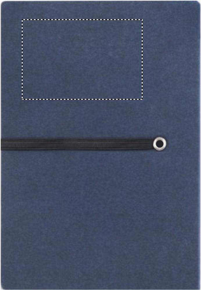 Notebook w/pen & memo pad upper back 04