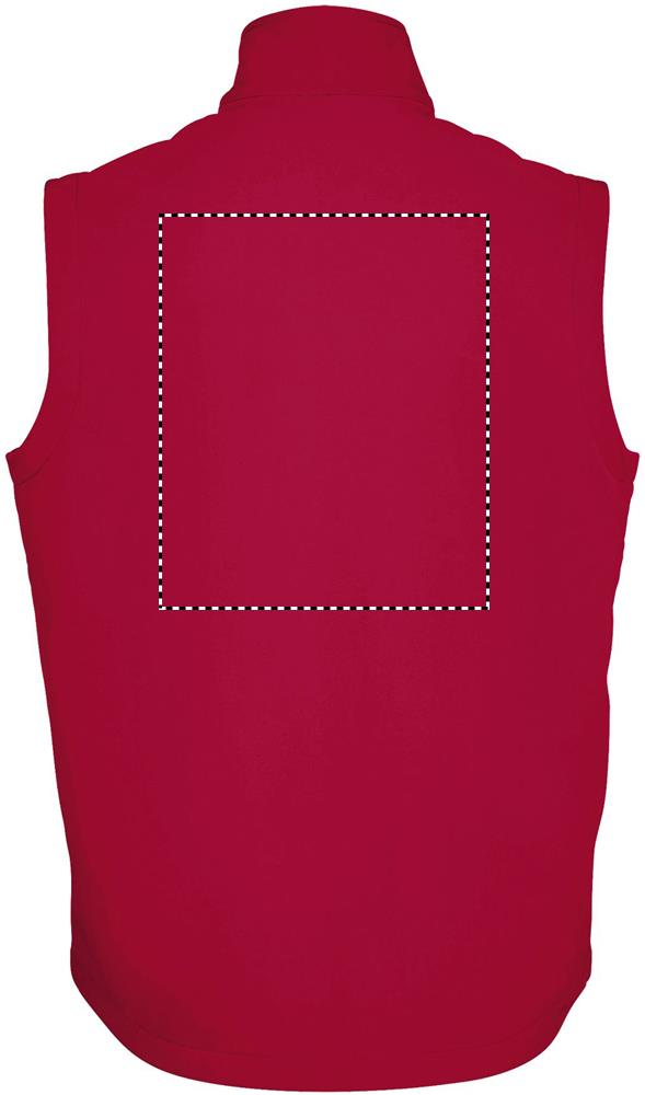 RACE BW MEN SOFTSHELL back pe