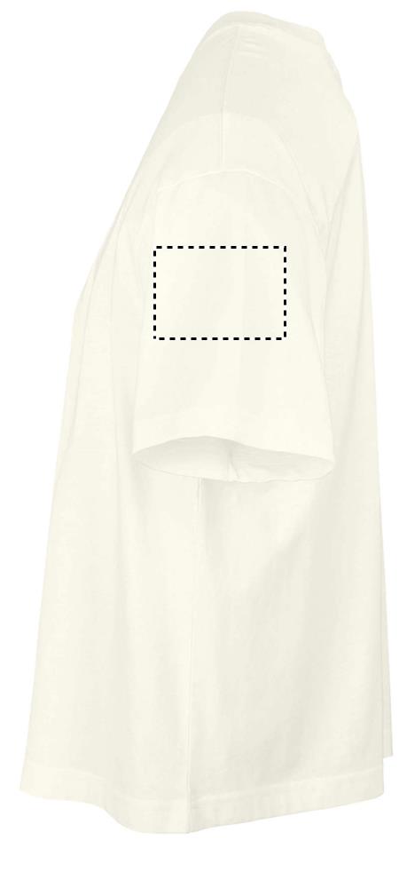 BOXY WOMEN OVERSIZE T-SHIRT arm left ww