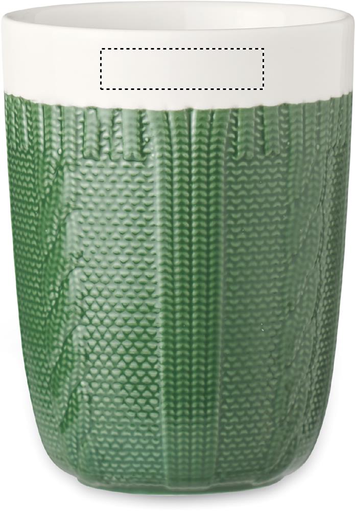 Ceramic mug 310 ml opposite of handle 09