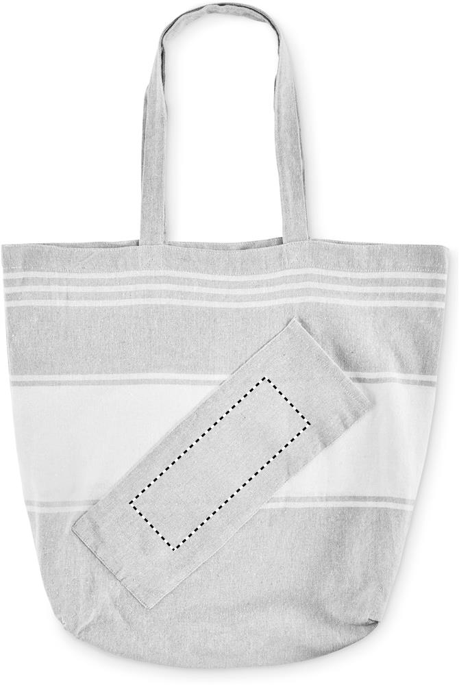 Borsa da spiaggia con telo bag side 2 07