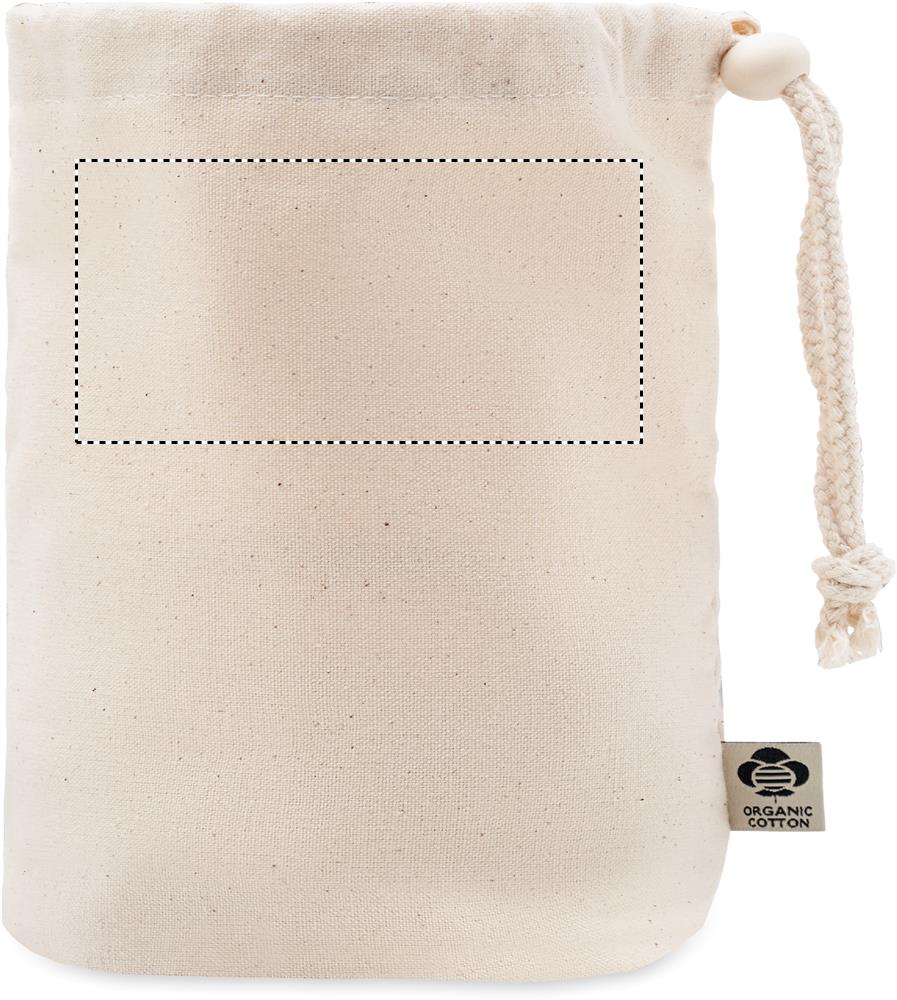 Small Organic cotton bag embroidery 13