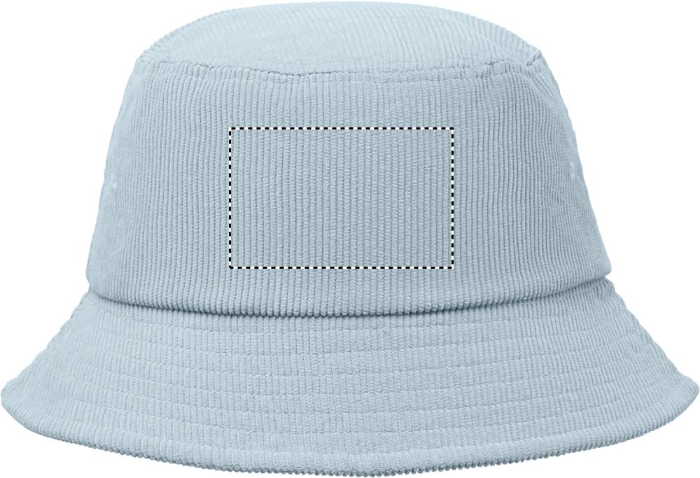 Corduroy bucket hat back embroidery 66