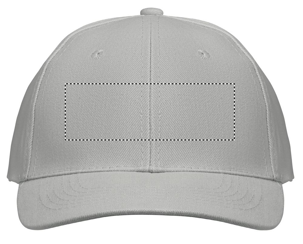 BUFFALO SIX PANEL CAP front embroidery pg