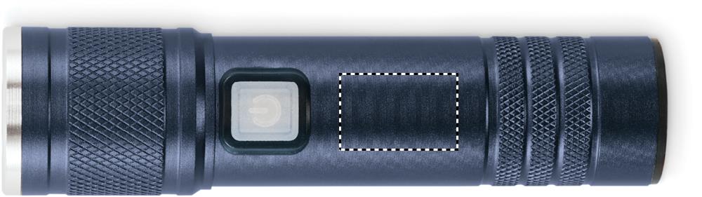 Rechargeable COB light torch side 3 85