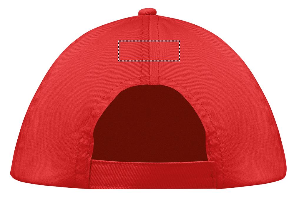 BUZZ FIVE PANEL CAP back rd