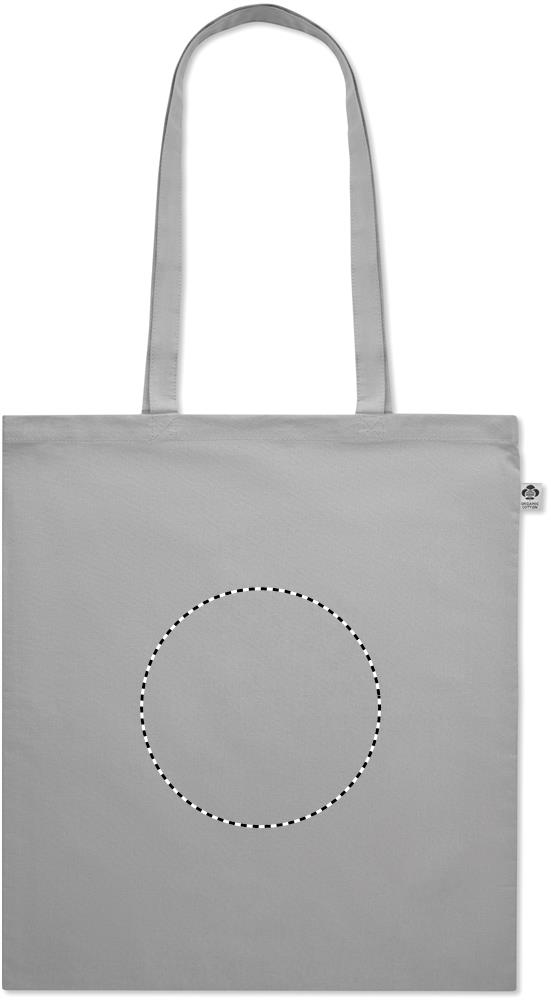 Organic Cotton shopping bag embroidery 07