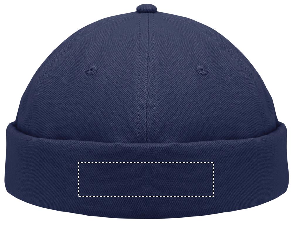 Cappello Docker front embroidery 04