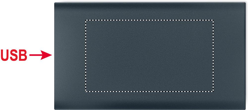 Power bank 5000mAh 15W back 85