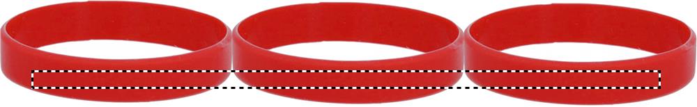Silicone wristband roundscreen 05