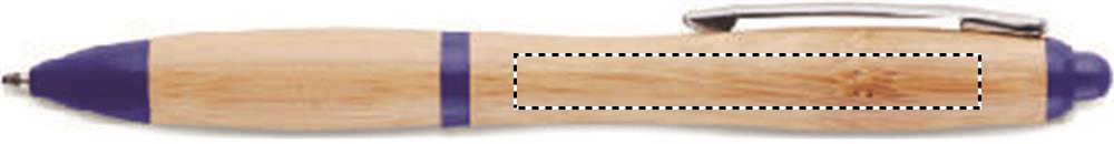Penna a sfera in ABS e bamboo right handed 37