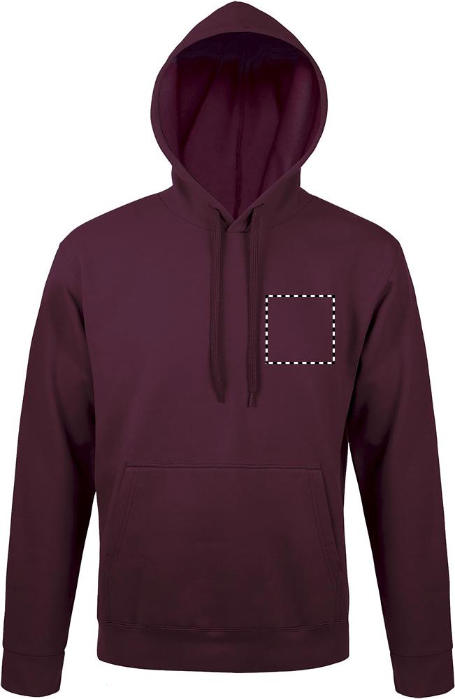 SNAKE Hood Sweater chest bg