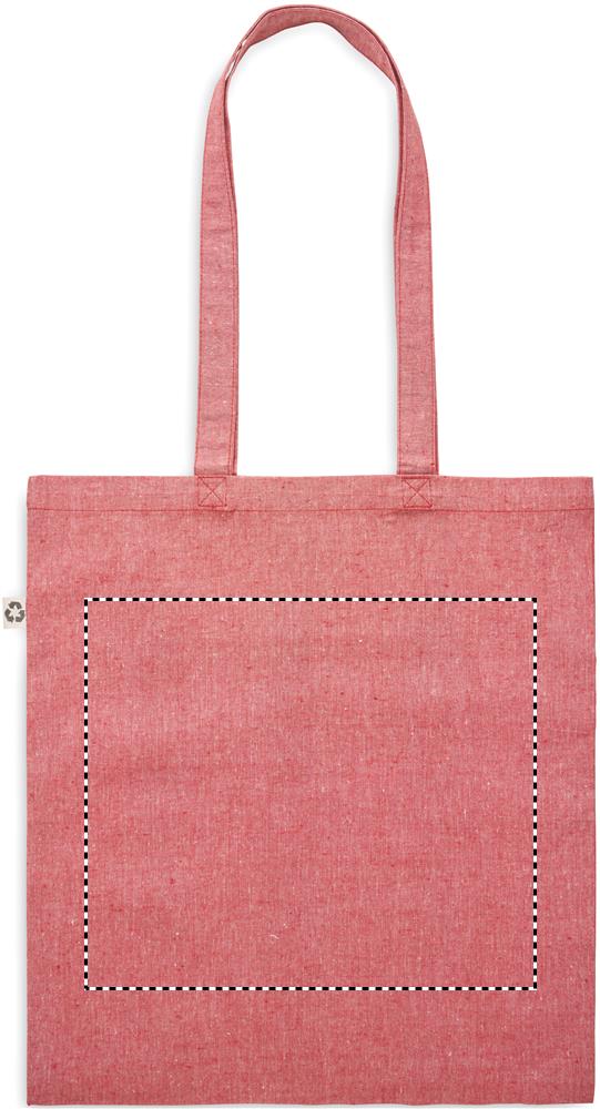 Shopping bag with long handles back td1 05