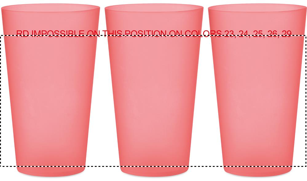 Bicchiere per eventi 500ml 360 25