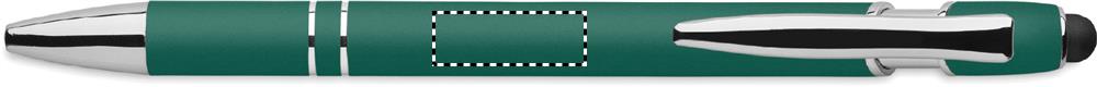 Penna in alluminio riciclato in line with clip 09