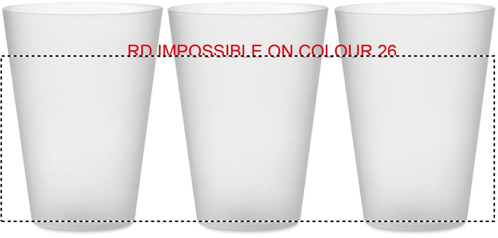 Reusable event cup 300ml 360 26