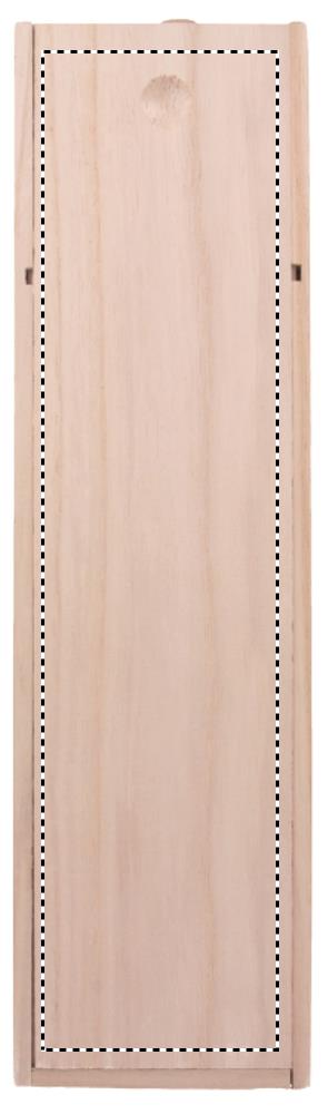 Wooden wine box front pd 40