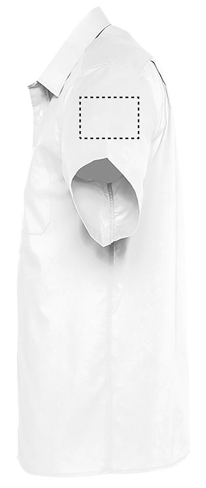 BRISTOL POPLIN MEN SHIRT arm left wh