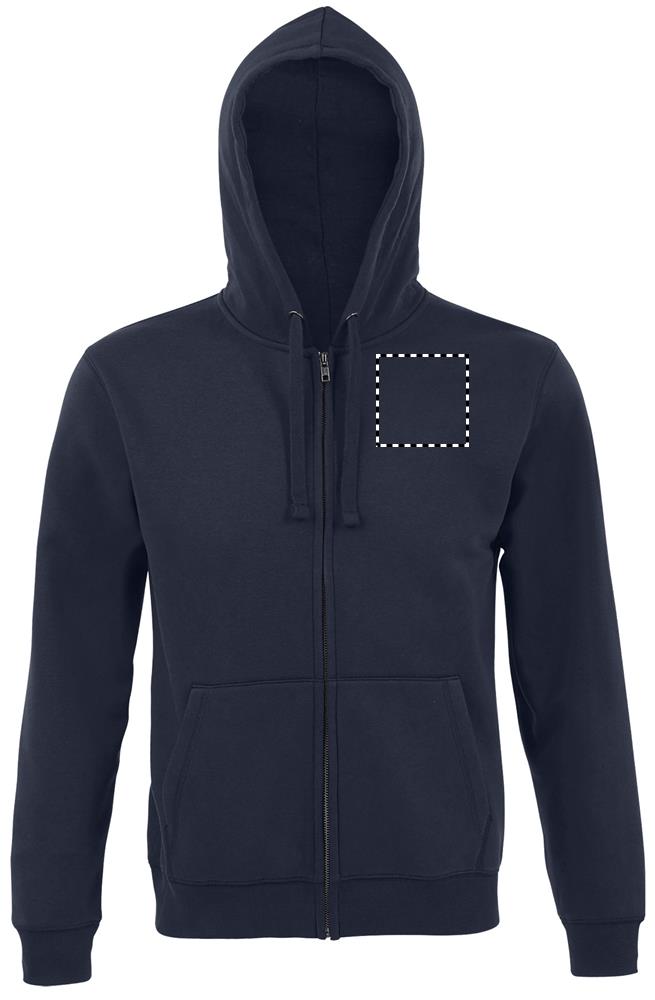 SPIKE HOOD UOMO 280gr chest fn