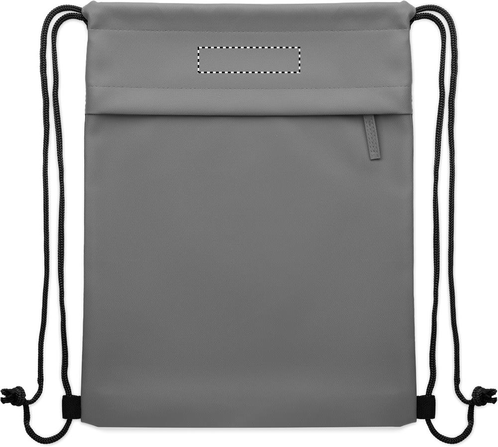 Sacca in 600D RPET front upper 15