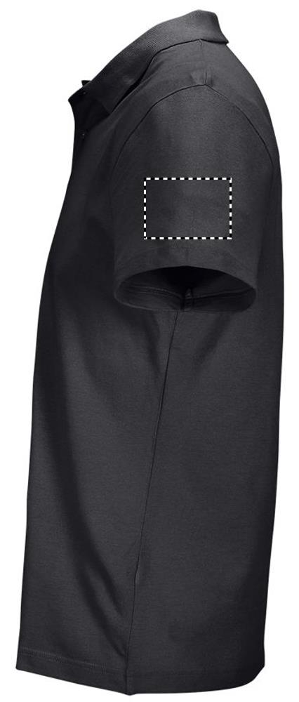 PULSE UNISEX POLO arm left bk