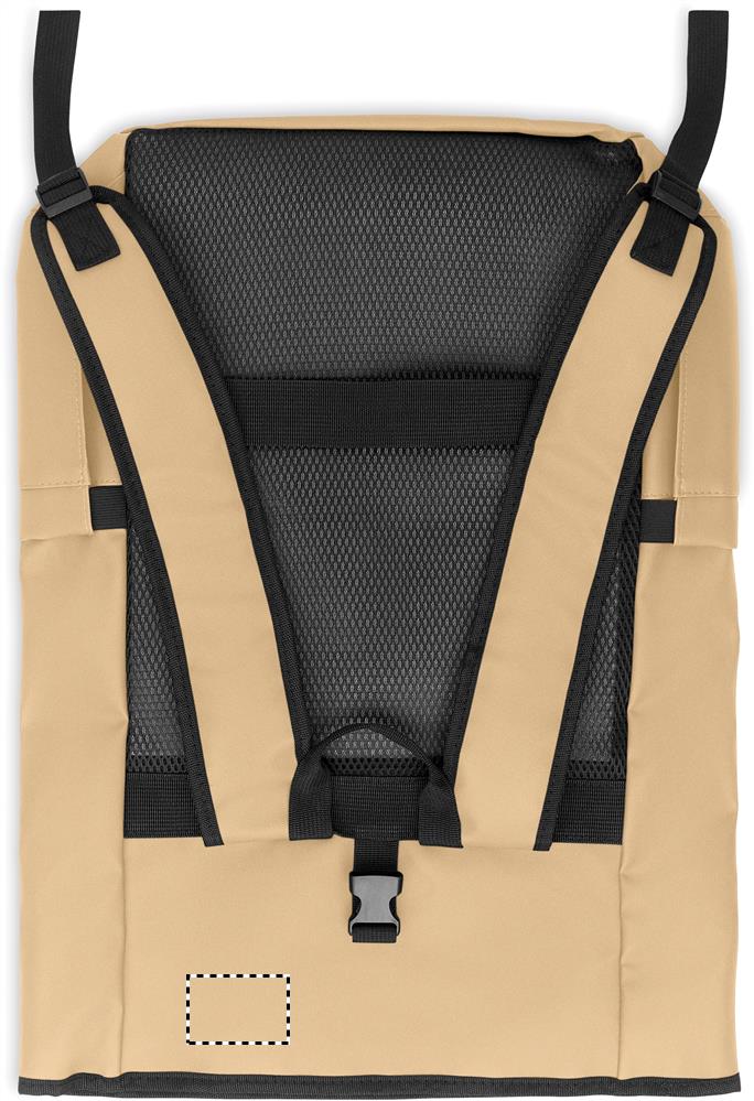 Zaino Rolltop per laptop 600D top right 39