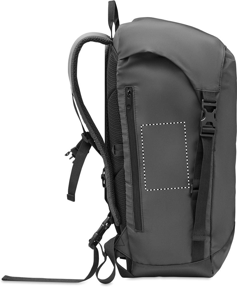 Backpack brightening 190T side pocket left 03