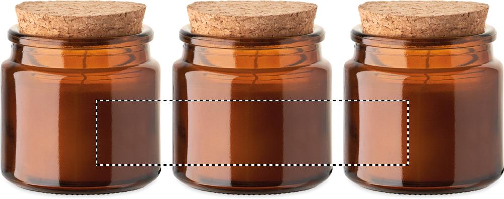 Candela in cera vegetale 70 gr roundscreen 01