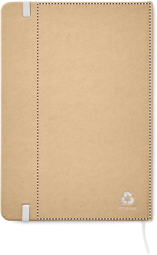 A5 recycled notebook 80 lined back pd 06