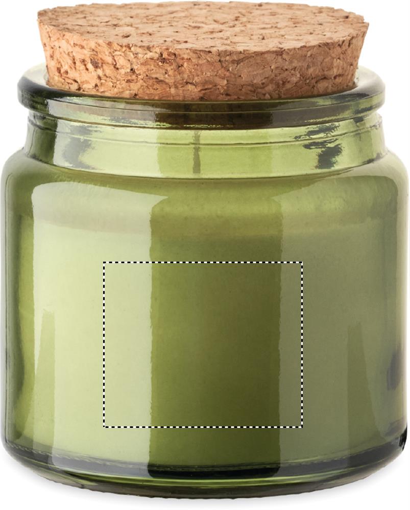 Candela in cera vegetale 70 gr side 1 09