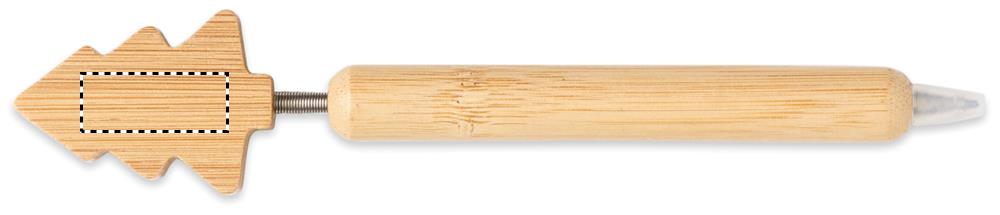 Bamboo Christmas tree ball pen side 4 40