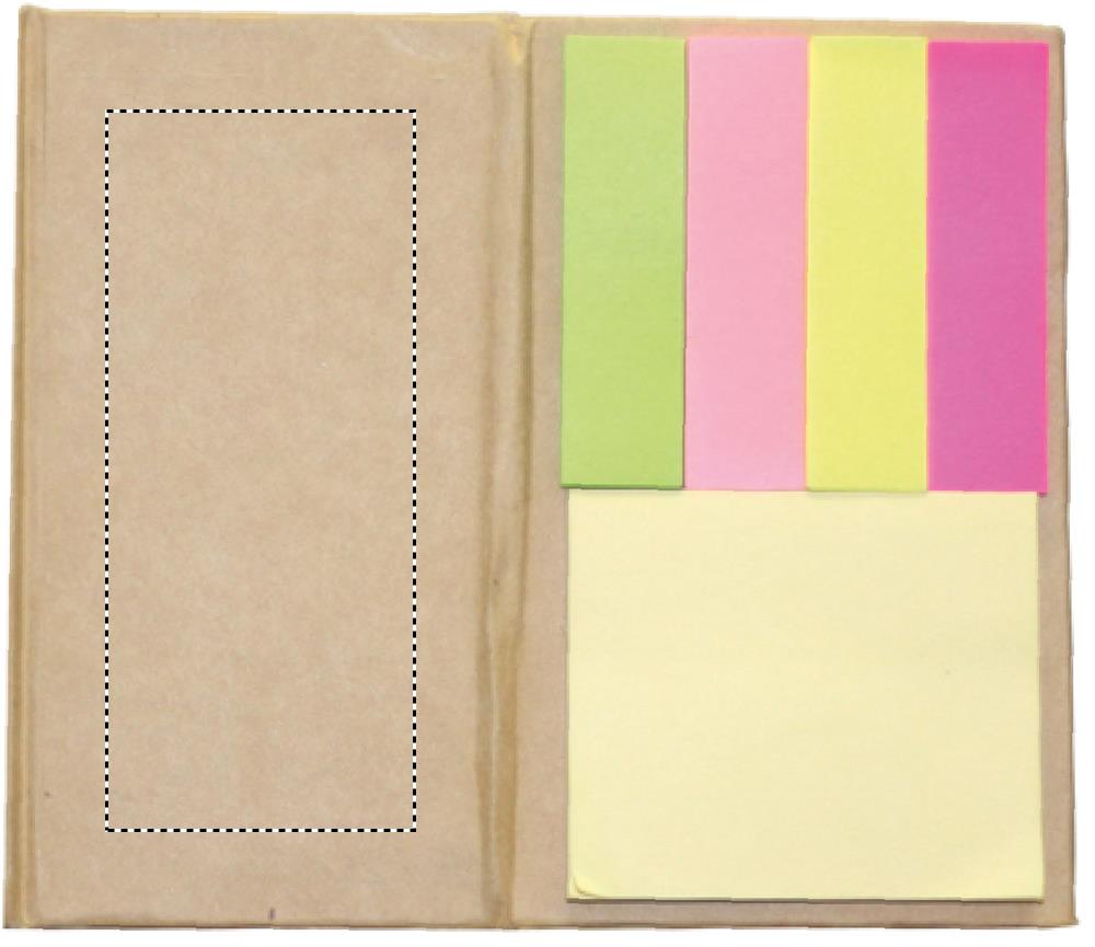 Memo/sticky notes pad recycled roof 13