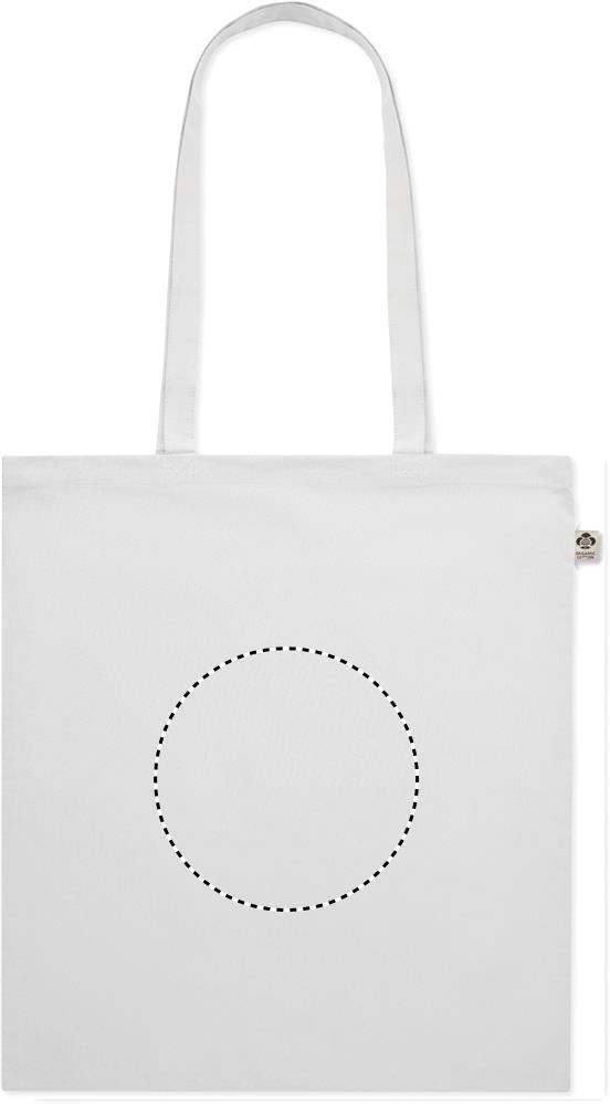 Organic Cotton shopping bag embroidery 06