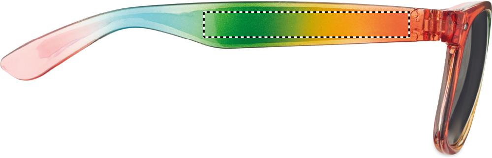 Occhiali da sole con UV400 right leg 99