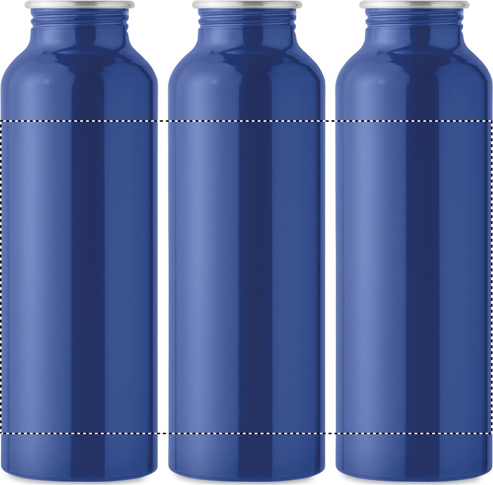 Recycled aluminium bottle 500ml 360 04