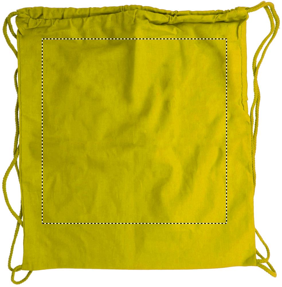 100gr/m² cotton drawstring bag back 08