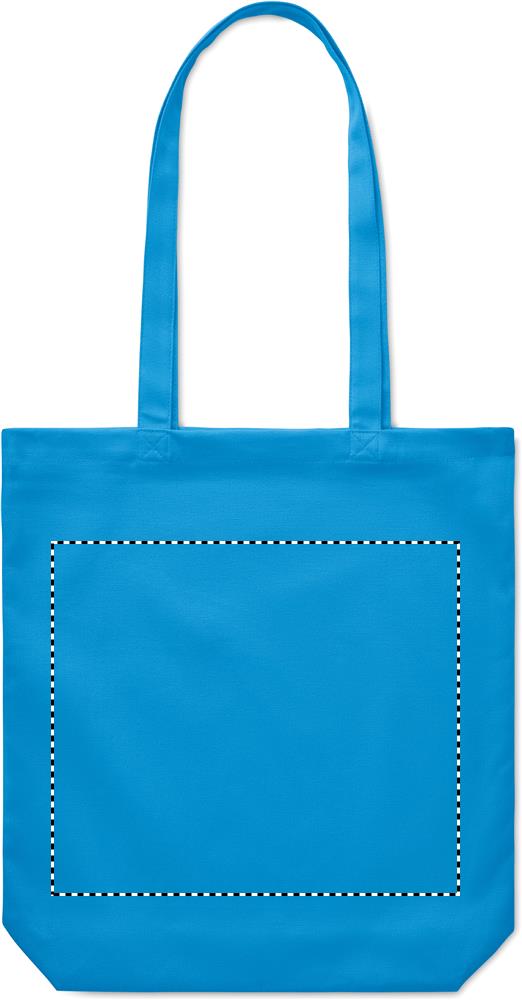 270 gr/m² Canvas shopping bag back 12