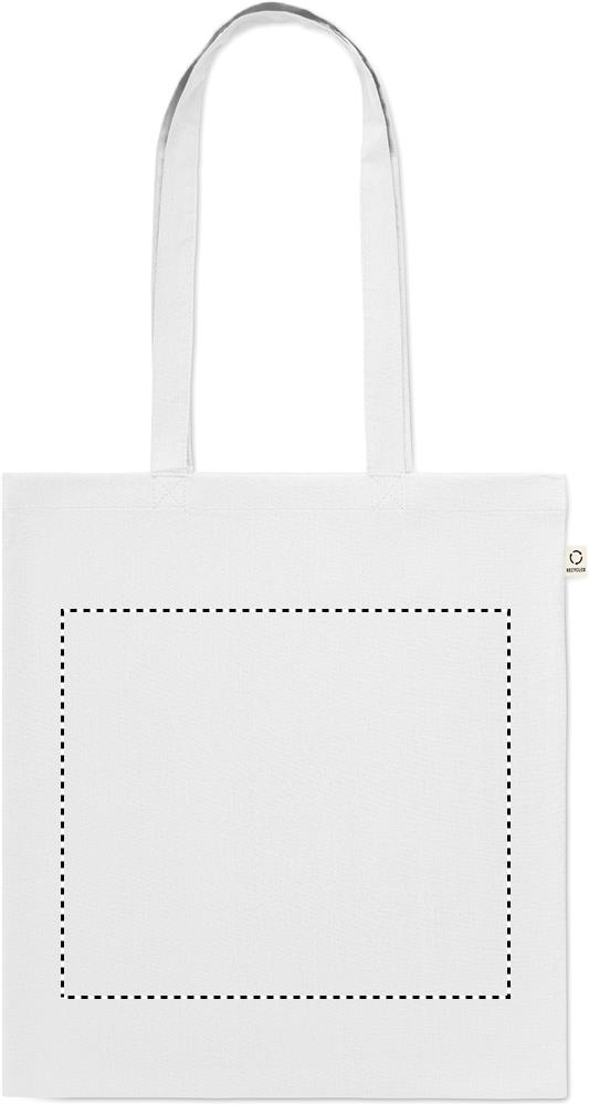 Recycled cotton shopping bag front td1 06