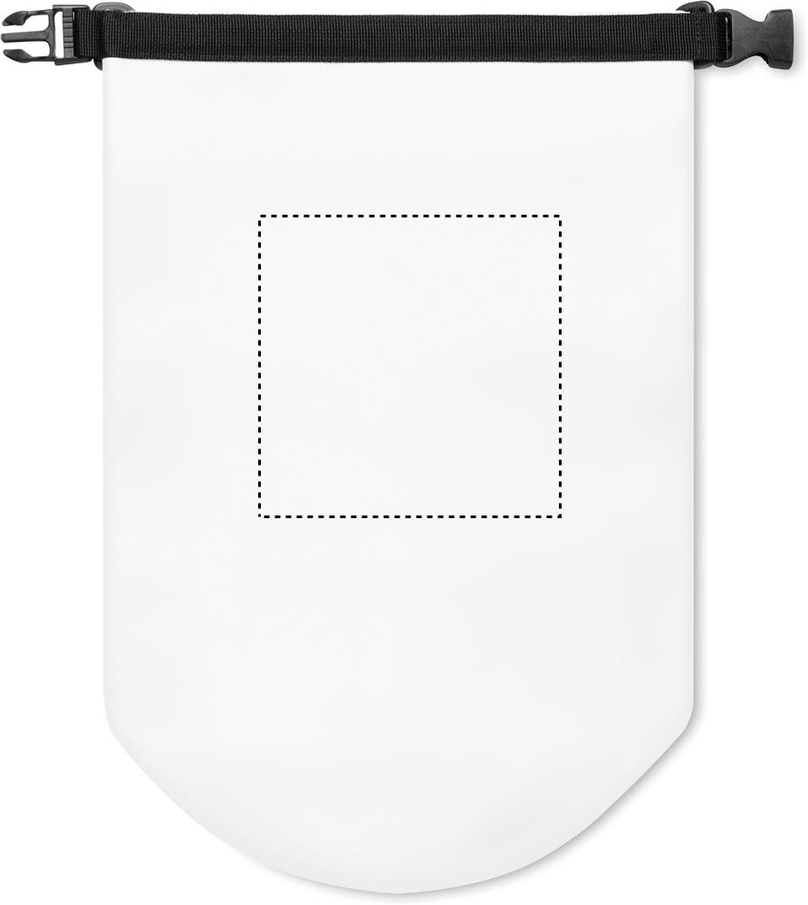 Waterproof bag PVC 10L front 06