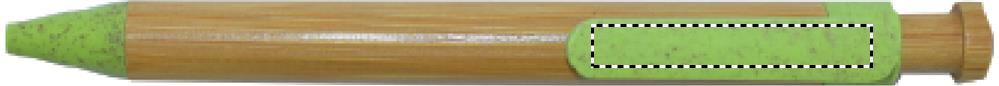 Bamboo/Wheat-Straw ABS ball pen clip 09
