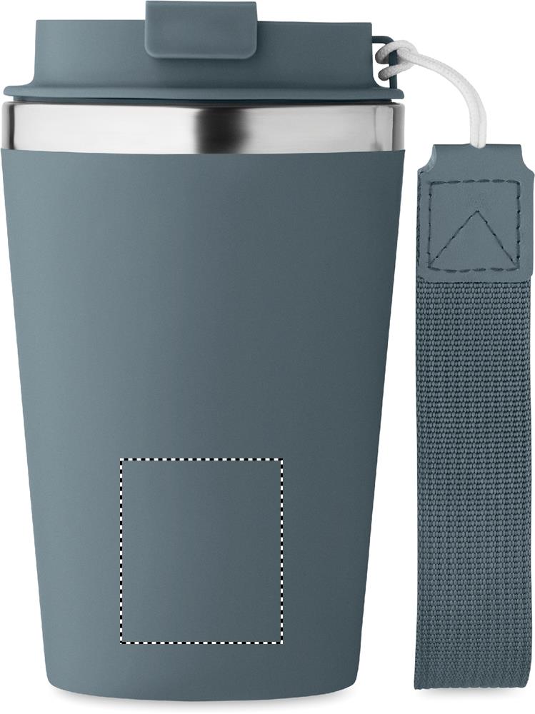 Double wall tumbler 350 ml front lower 20