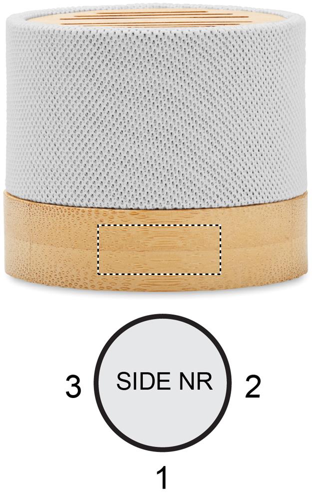 Speaker wireless Bamboo RPET side 1 06