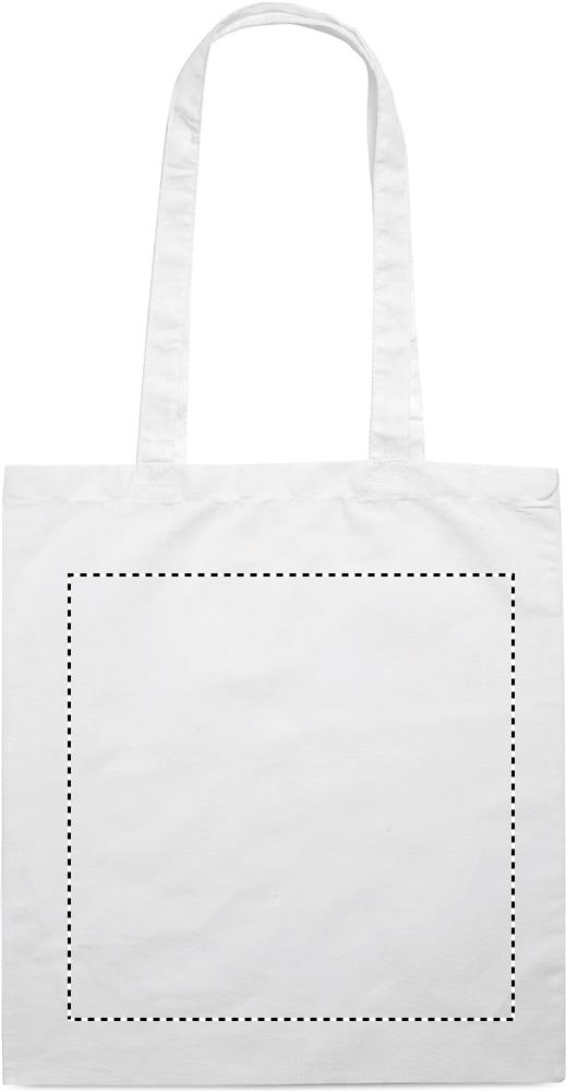 140gr/m² cotton shopping bag back 06